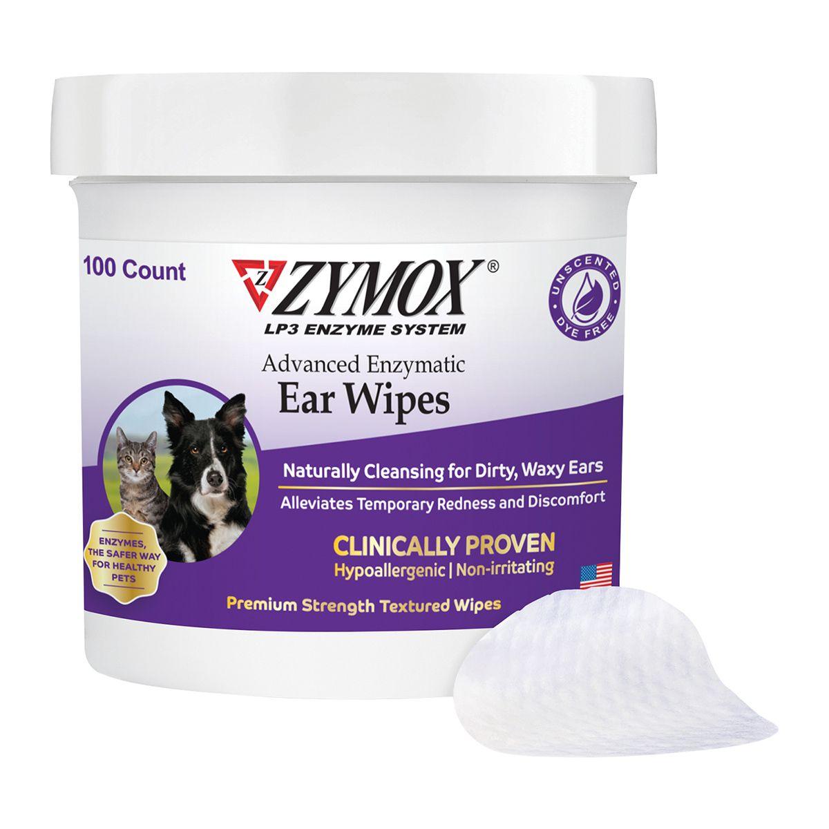 Zymox Advanced Enzymatic Ear Wipes - Houlihan Saddlery LLC