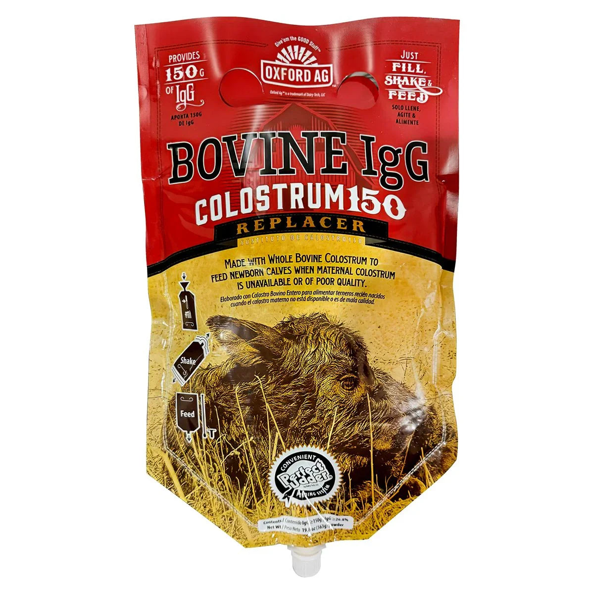 Bovine IgG Colostrum150 Replacer - Livestock Colostrum Oxford Ag Houlihan Saddlery LLC