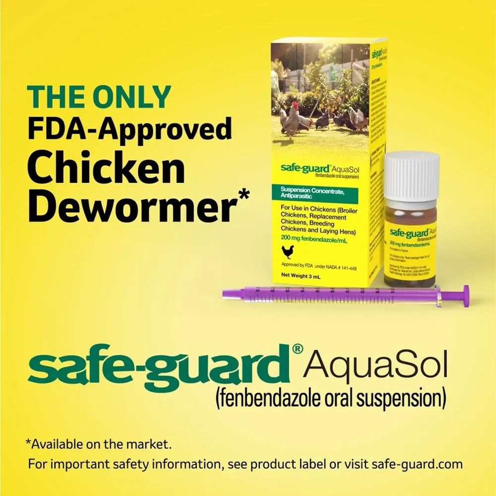 Safe-Guard AquaSol Chicken Dewormer