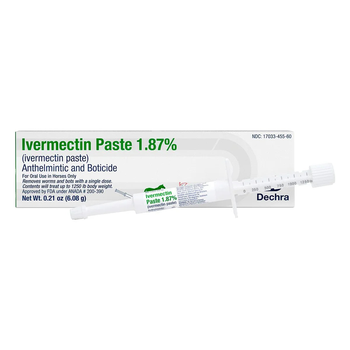 Dechra Ivermectin Paste 1.87%