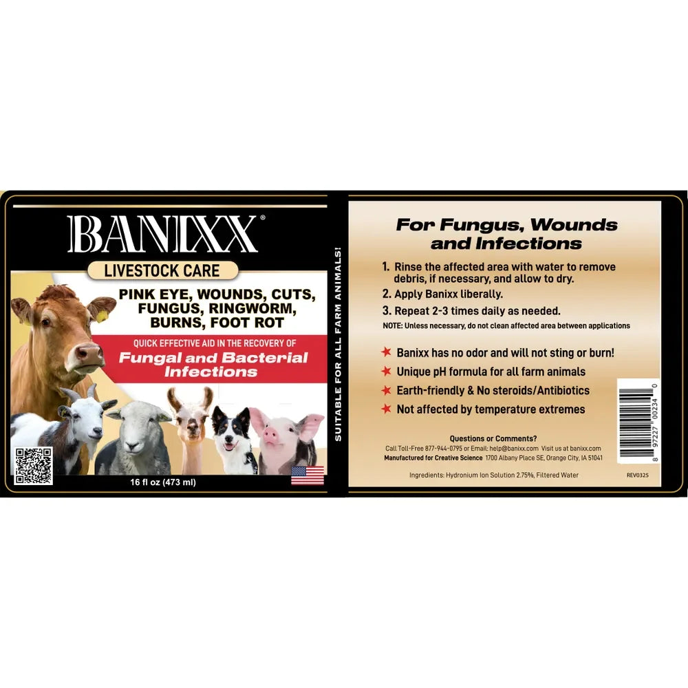 Banixx Livestock Care Spray