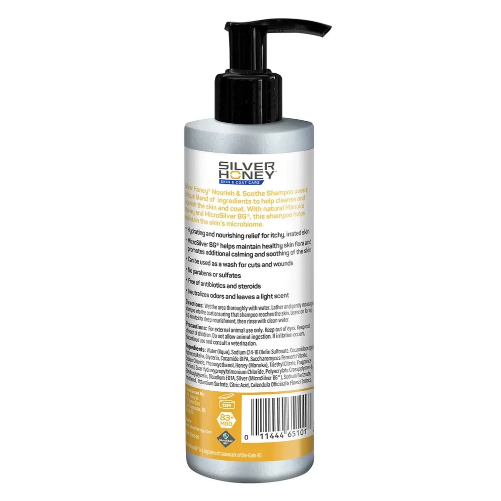 Silver Honey Skin & Coat Care Nourish & Soothe Shampoo