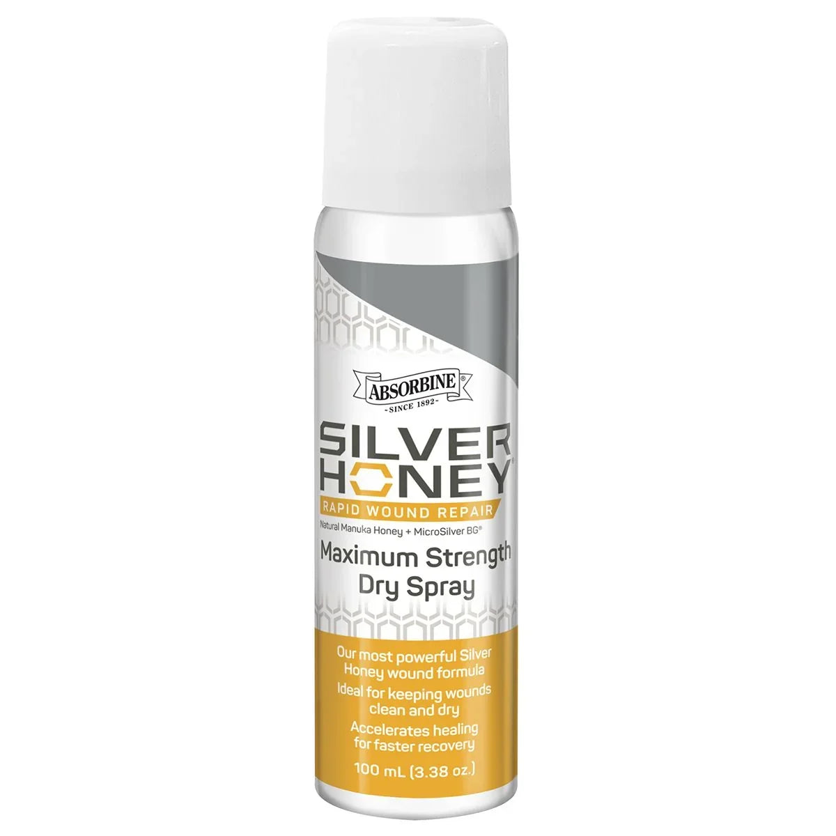 Silver Honey Rapid Wound Repair Maximum Strength Dry Spray