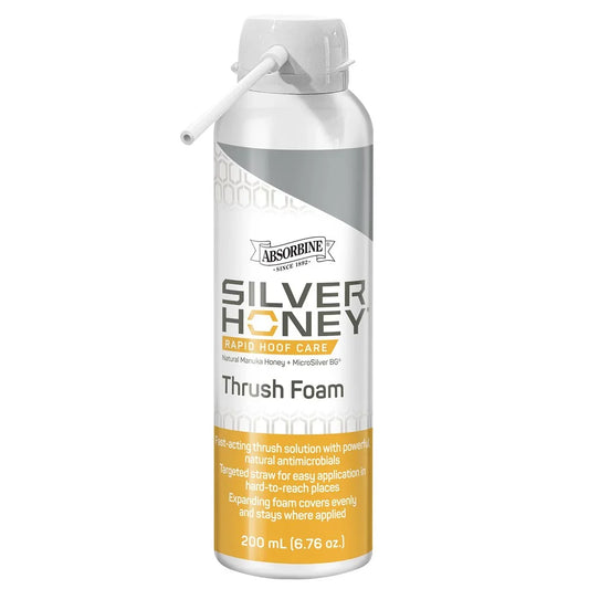 Silver Honey Rapid Hoof Care Thrush Foam - Hoof Care - Absorbine - Houlihan Saddlery LLC