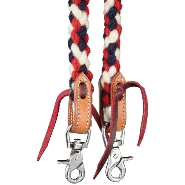 Tough1 Wool String Roping Reins