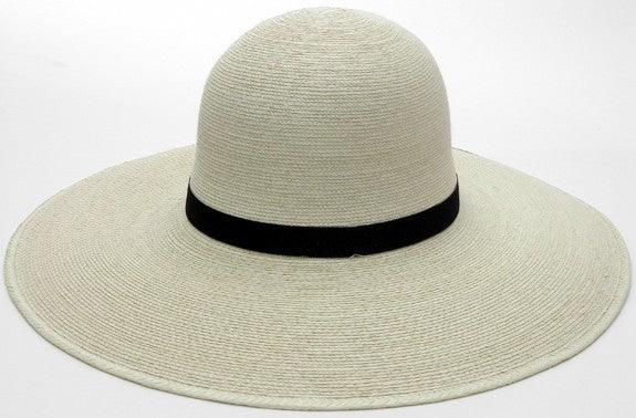 5" Brim, 5-1/2 Inch Crown, Guatemalan FINE palm hat - Houlihan Saddlery LLC