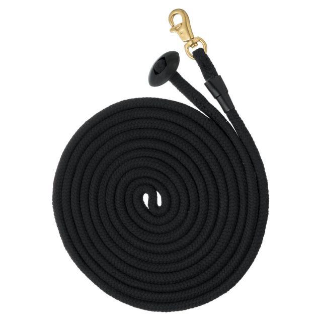 Tough1 Rolled Cotton Lunge Line with Solid Brass Snap - Houlihan Saddlery LLC