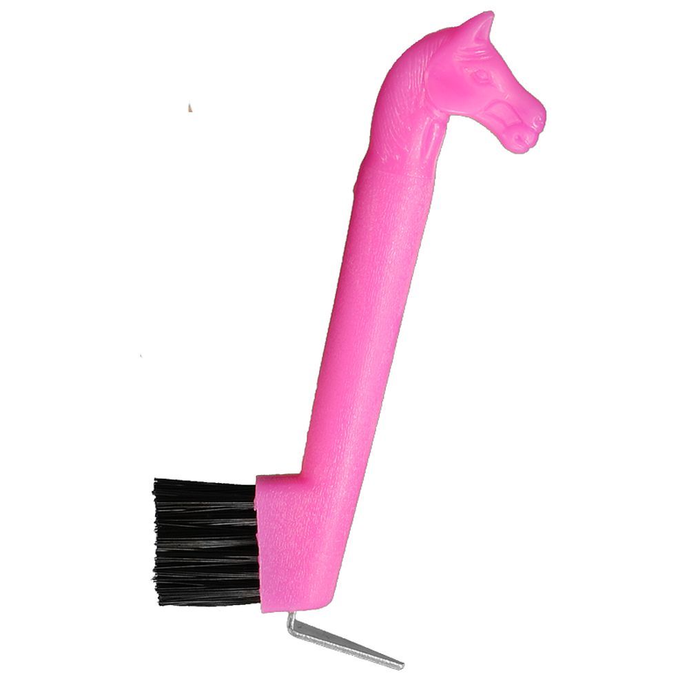 Tough1 Horse Head Hoof Pick/Brush Combination - Horse Hoof Picks - Tough1 - Houlihan Saddlery LLC