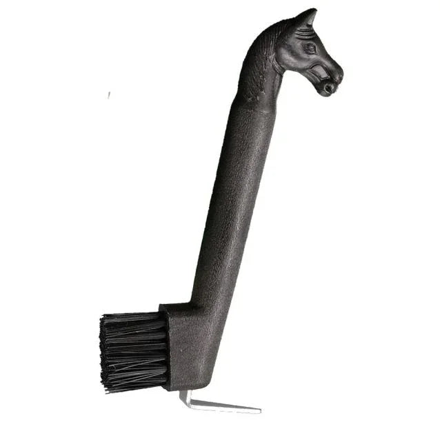 Tough1 Horse Head Hoof Pick/Brush Combination