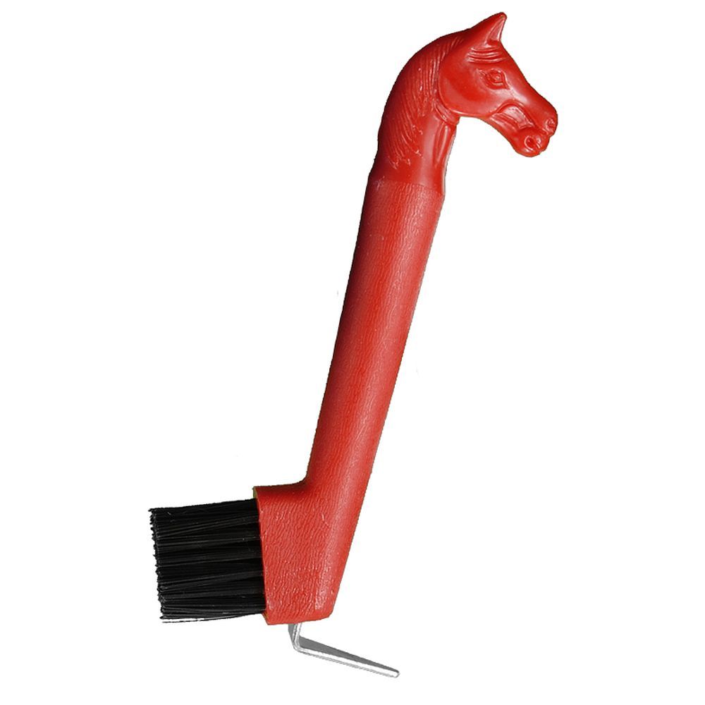 Tough1 Horse Head Hoof Pick/Brush Combination - Horse Hoof Picks - Tough1 - Houlihan Saddlery LLC