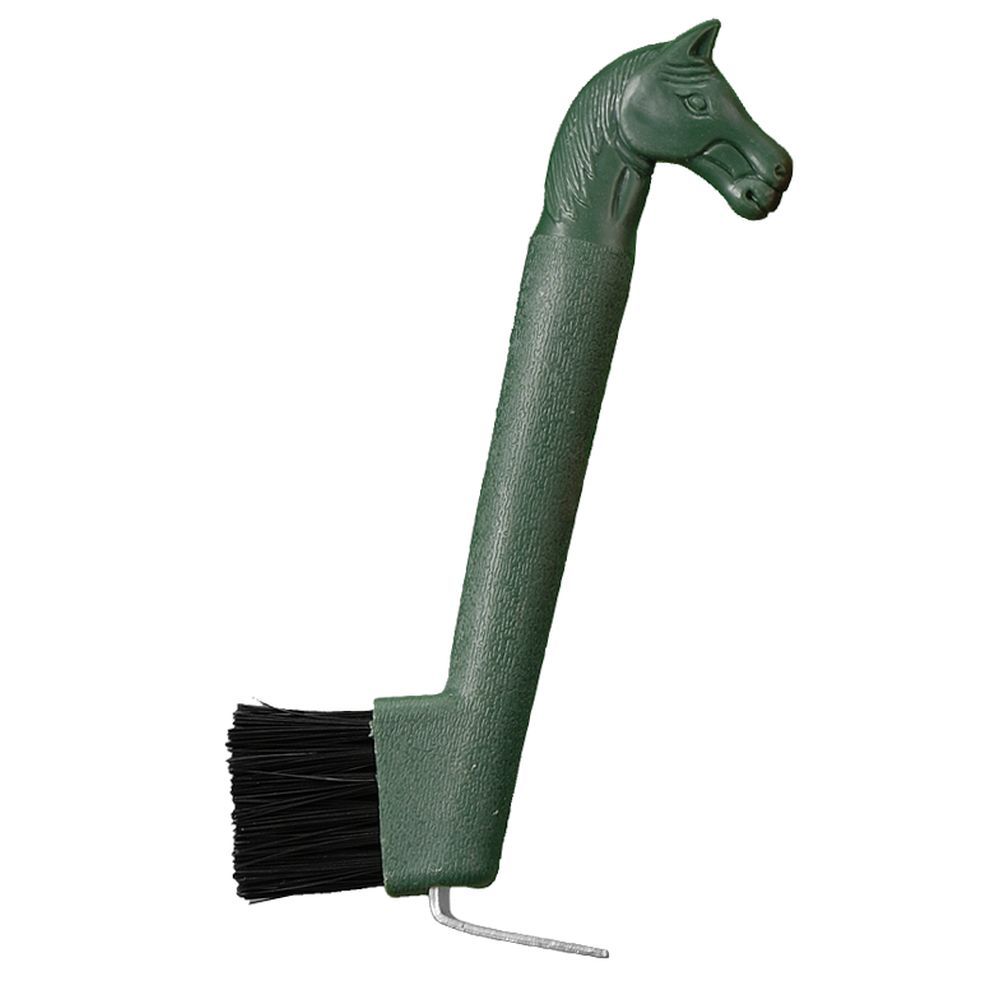 Tough1 Horse Head Hoof Pick/Brush Combination - Horse Hoof Picks - Tough1 - Houlihan Saddlery LLC