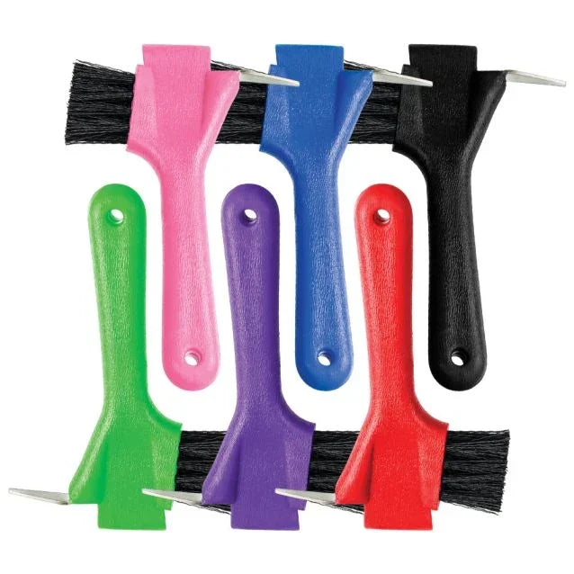 Tough1 3-In-One Grooming Tool - Horse Hoof Picks - Tough1 - Houlihan Saddlery LLC
