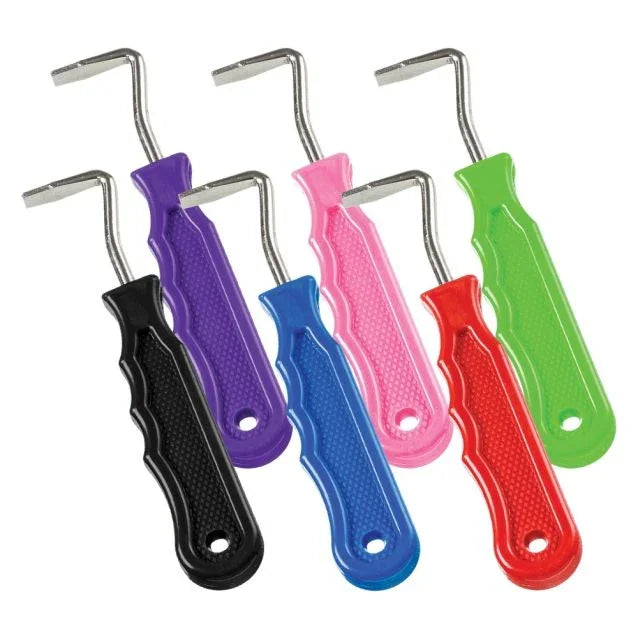 Tough1 Metal Hoof Pick With Easy Grip Handle