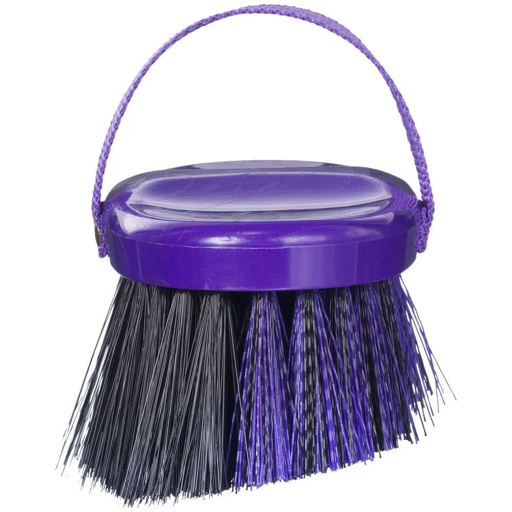 Tough1 Comfort Grip Angled Medium and Soft Bristle Brush
