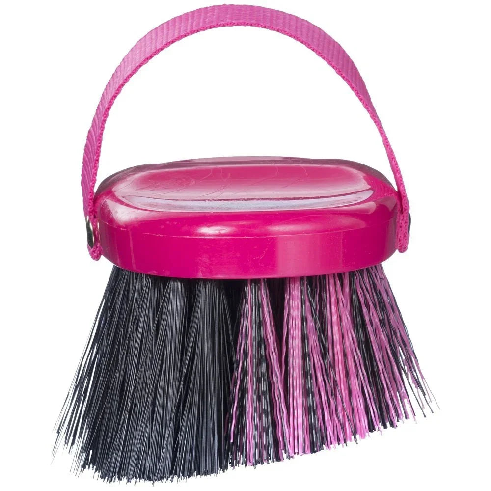 Tough1 Comfort Grip Angled Medium and Soft Bristle Brush