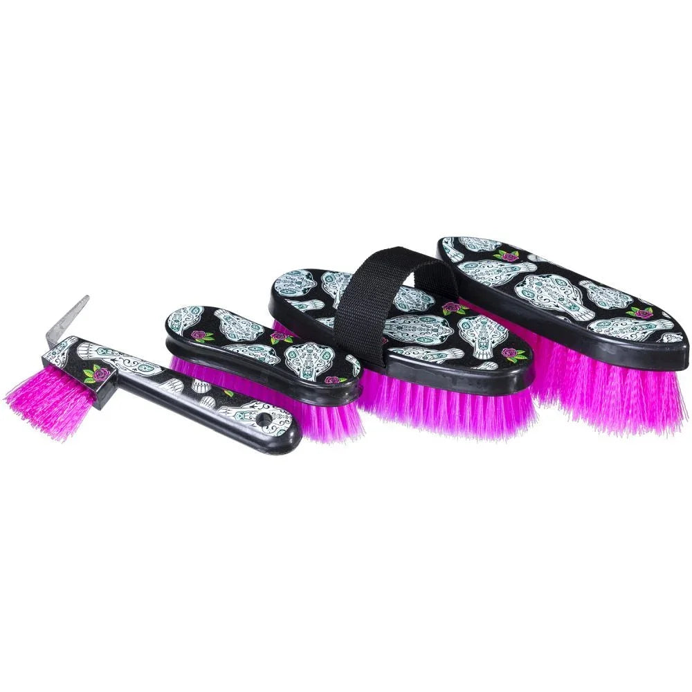 Tough1 4-Piece Printed Brush Set