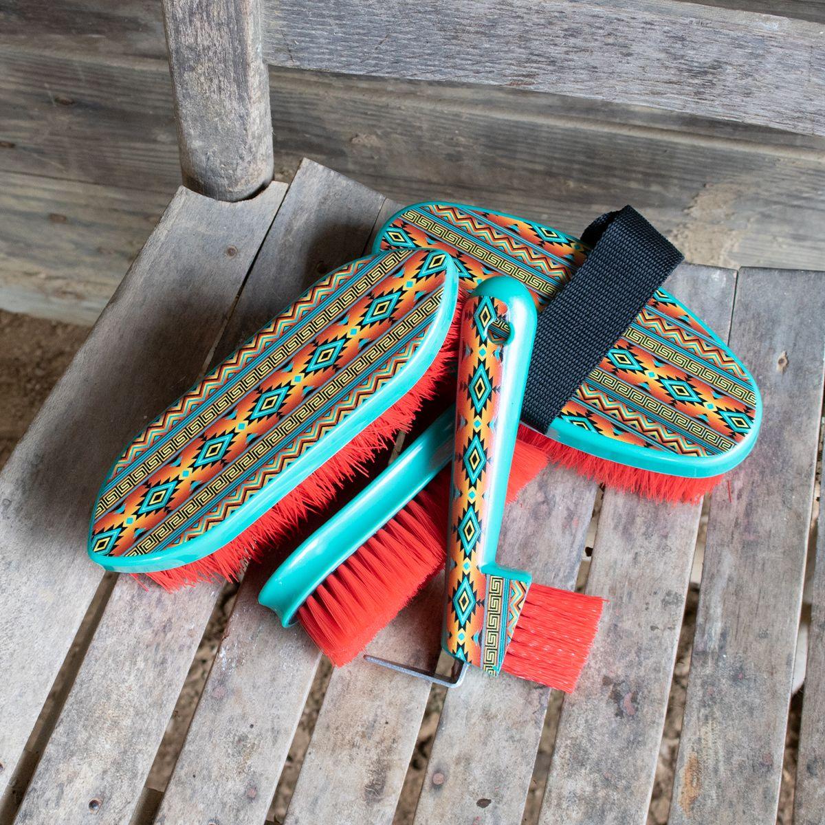 Tough1 4-Piece Printed Brush Set