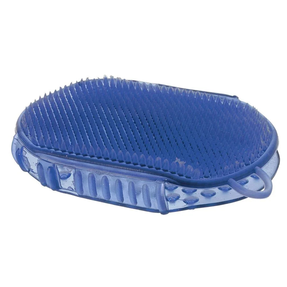 Tough1 Rubber Jelly Scrubber - Horse Grooming Scrubber - Tough 1 - Houlihan Saddlery LLC