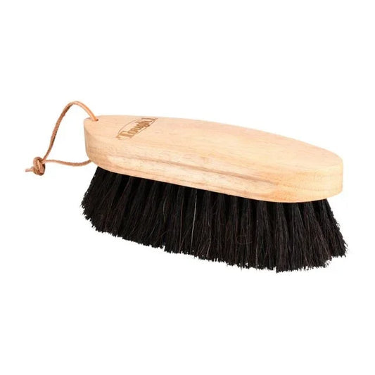 Tough1 Wood Block Horsehair Brush - Horse Grooming Brushes - Tough1 - Houlihan Saddlery LLC