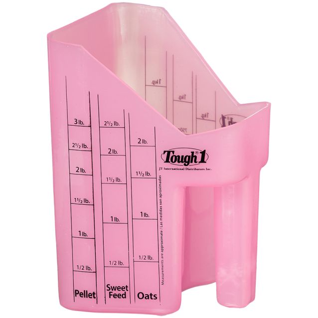 Tough 1 Feed Scoop with Measurements