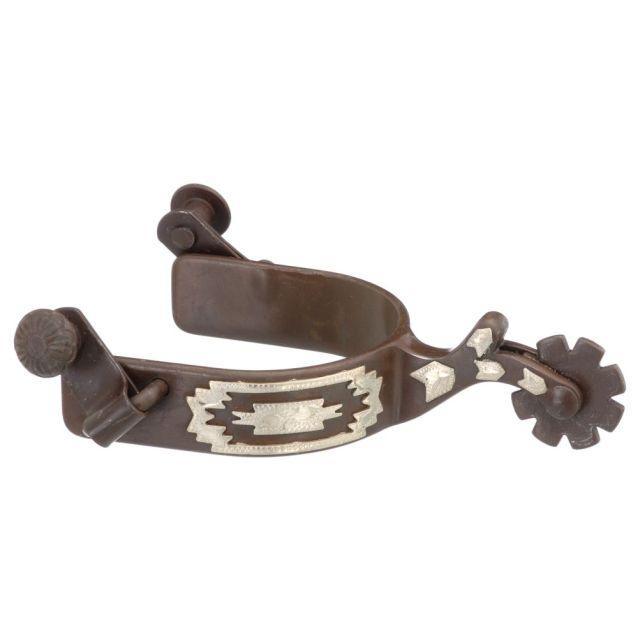 Tough1 Youth Southwest Antique Brown Spurs - Houlihan Saddlery LLC