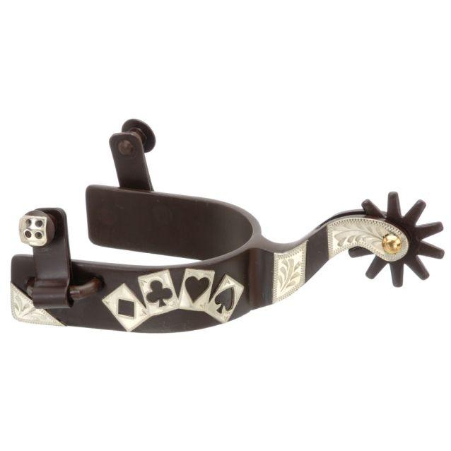 Tough1 Deck of Cards Spurs - Houlihan Saddlery LLC