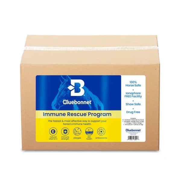 Immune Rescue Program™ - Horse Supplements Bluebonnet Feeds Houlihan Saddlery LLC