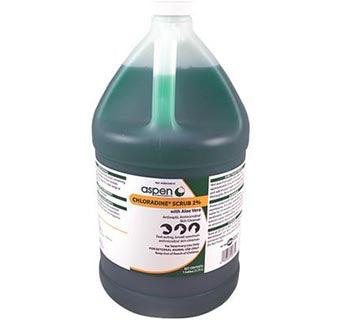 Aspen Vet Chloradine Scrub 2% - Houlihan Saddlery LLC