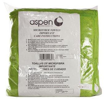 Aspen Vet Microfiber Poly Green Towel - Houlihan Saddlery LLC
