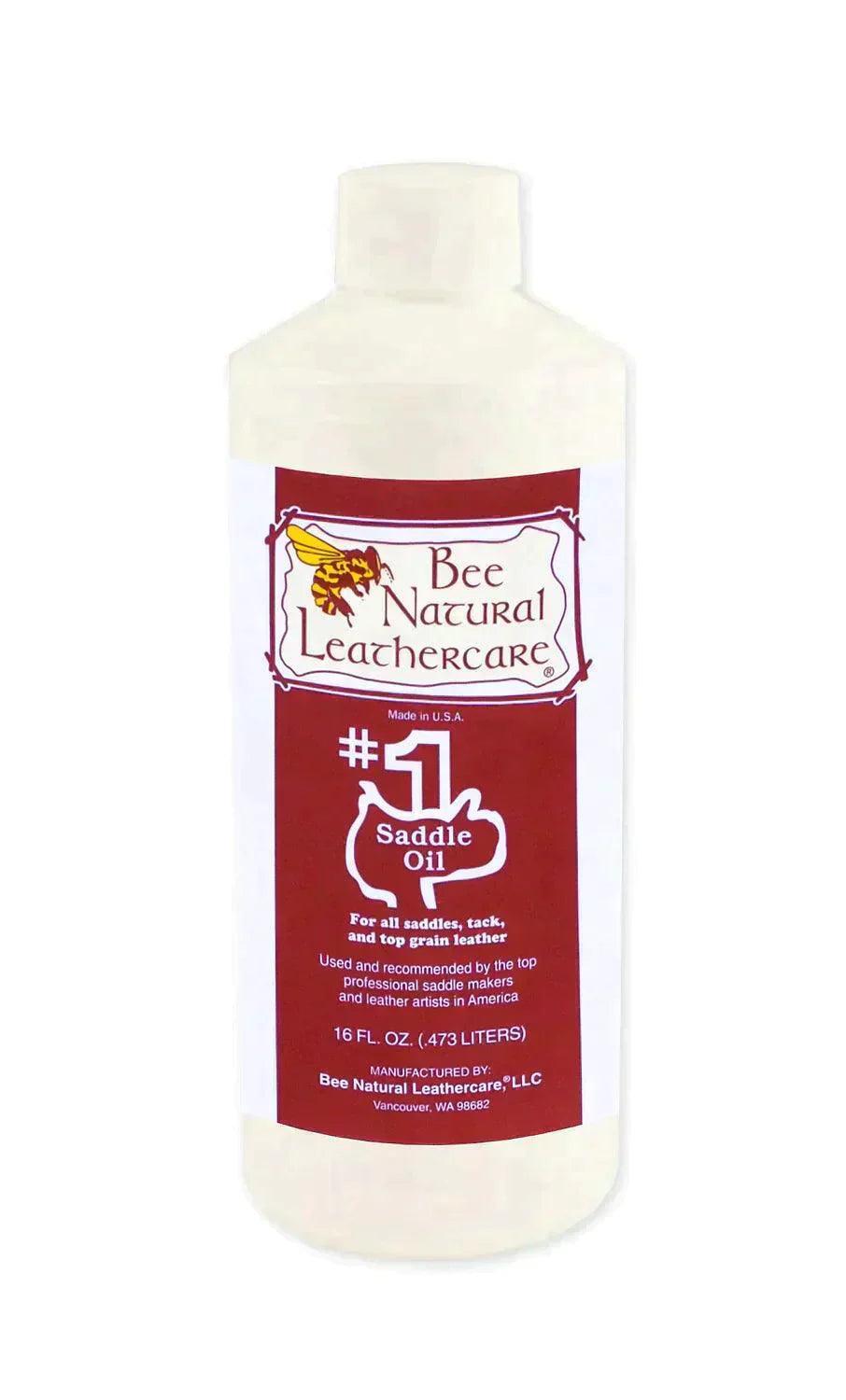 Bee Natural Saddle Oil 16oz - Houlihan Saddlery LLC