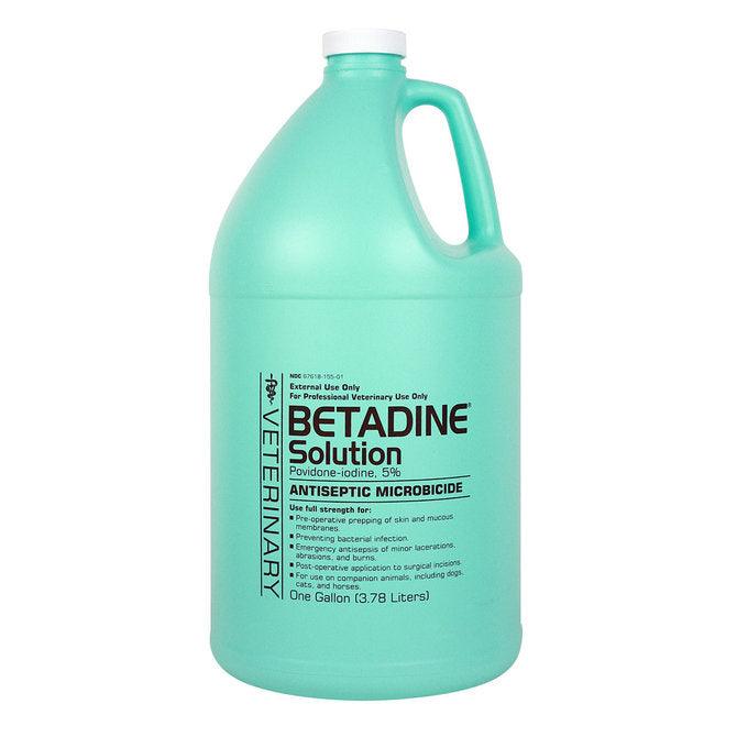 Betadine Solution Povidone-Iodine 5% - Houlihan Saddlery LLC