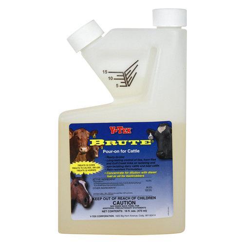 Brute Pour-On Insecticide - Houlihan Saddlery LLC