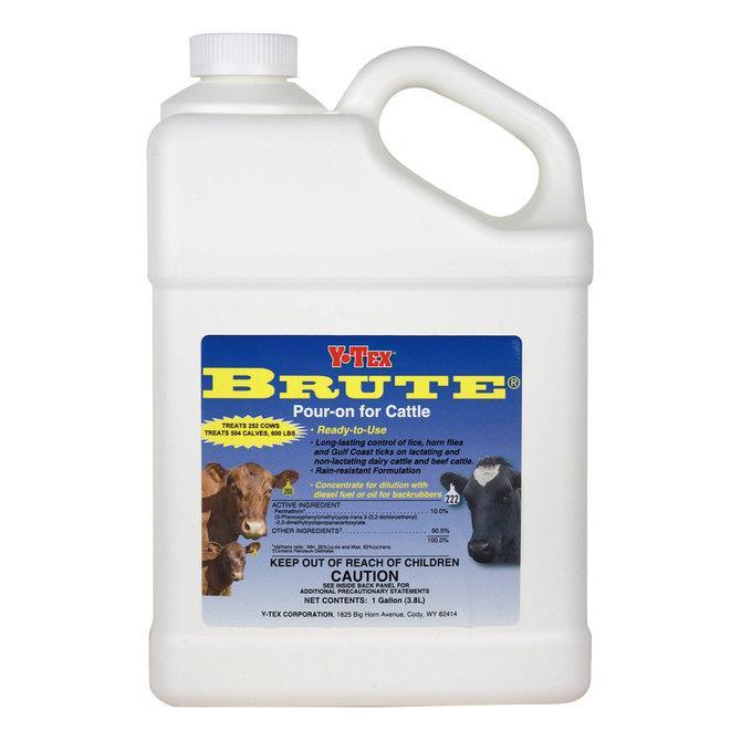 Brute Pour-On Insecticide - Houlihan Saddlery LLC