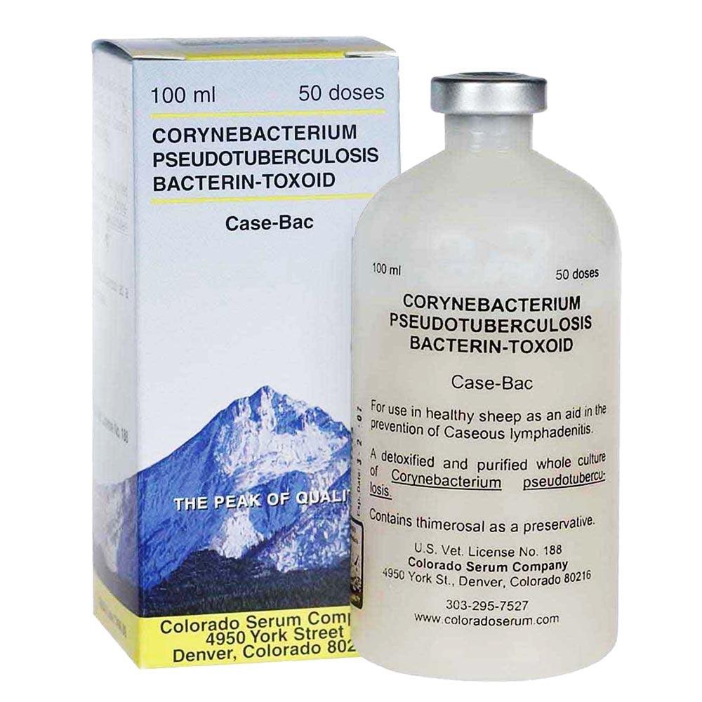 Case-Bac-100 ml (50 Dose) - Houlihan Saddlery LLC