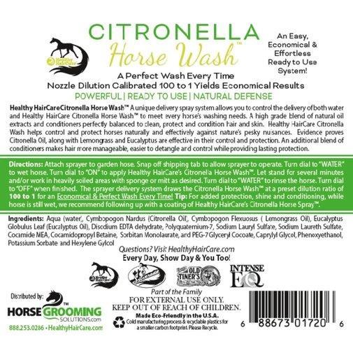 Citronella Horse Wash - Houlihan Saddlery LLC