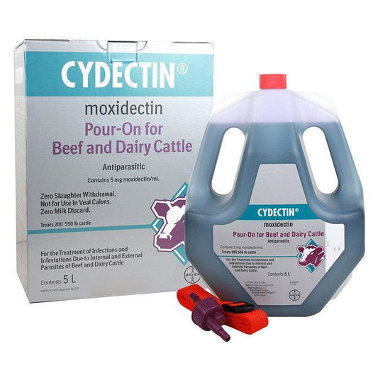 Cydectin Pour-On Dewormer - Houlihan Saddlery LLC