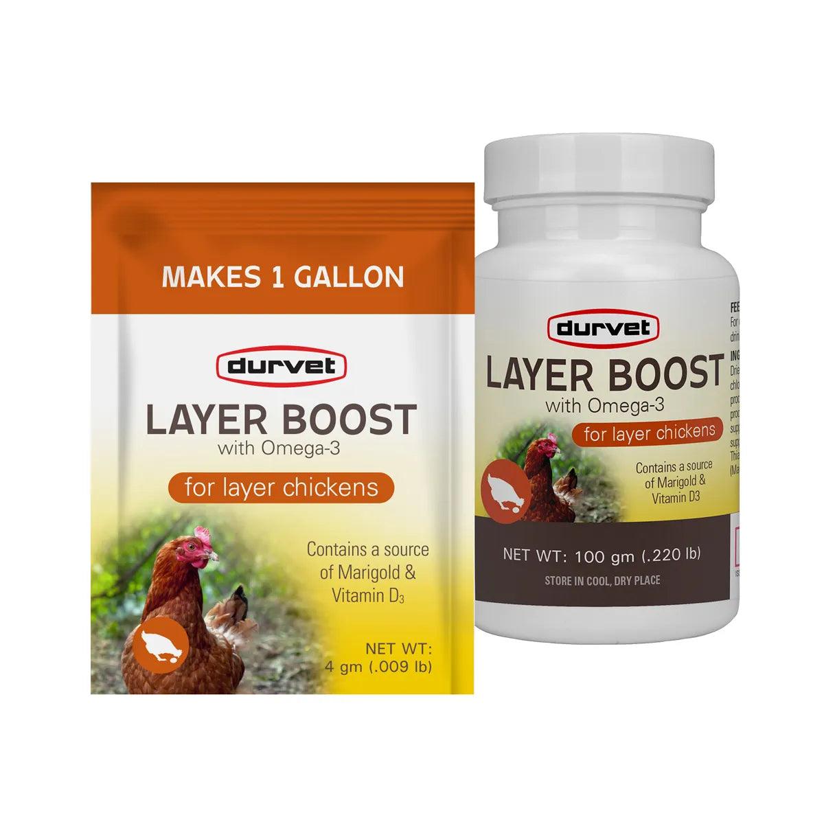 Durvet Layer Boost with Omega-3 Chicken Supplement - Houlihan Saddlery LLC