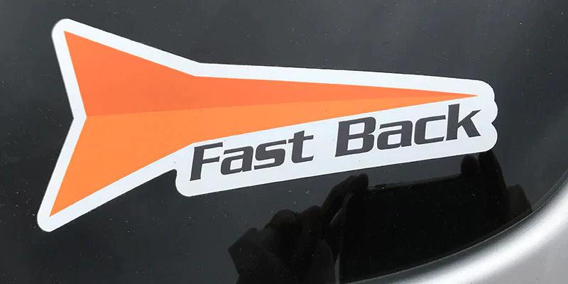 Fast Back Rocket Decal - Houlihan Saddlery LLC
