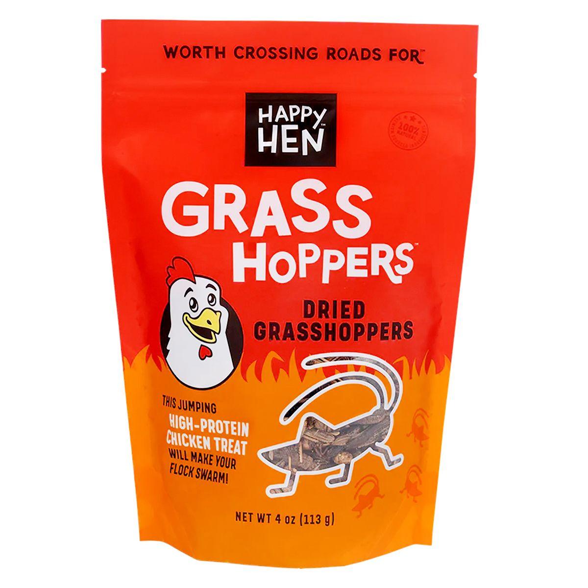 Happy Hen Dried Grasshoppers - Houlihan Saddlery LLC