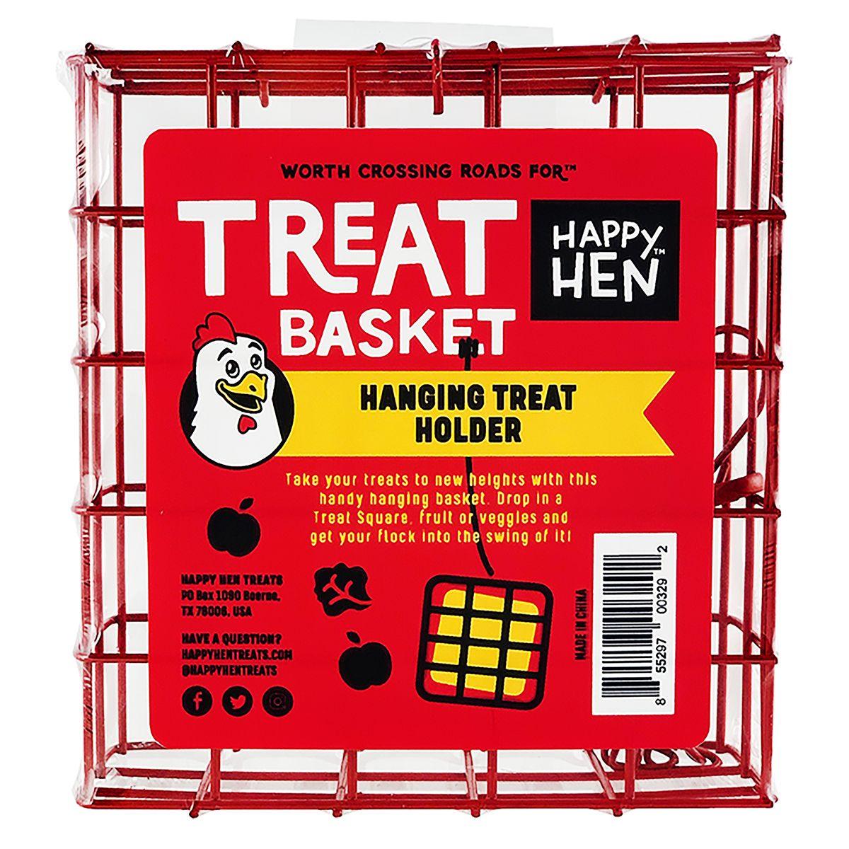 Happy Hen Poultry Treat Square Basket - Houlihan Saddlery LLC