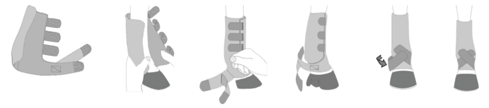 Iconoclast Front Orthopedic Support Boots - Houlihan Saddlery LLC