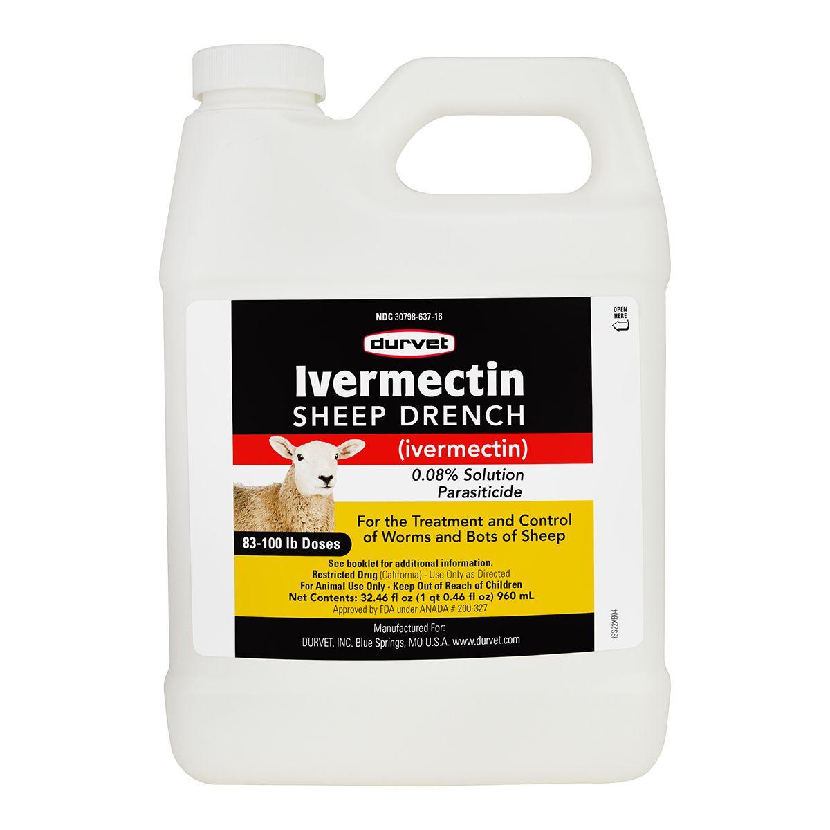 Ivermectin Sheep Drench Dewormer - Houlihan Saddlery LLC