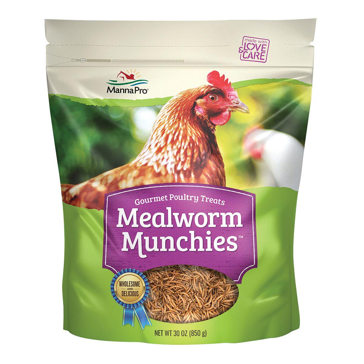 Mealworm Munchies Gourmet Poultry Treats - Houlihan Saddlery LLC
