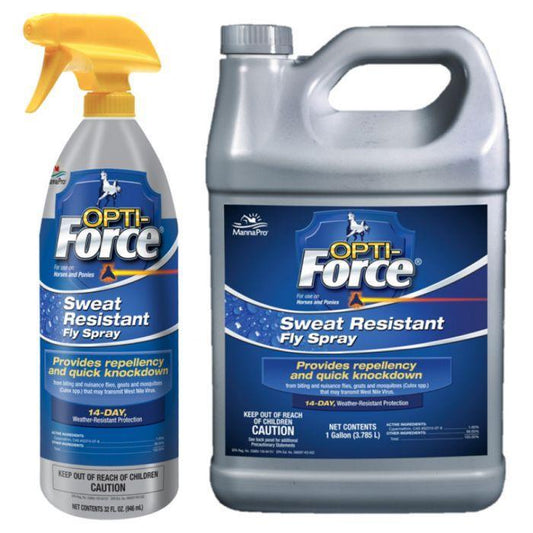 Opti-Force Sweat Resistant Fly Spray - Houlihan Saddlery LLC
