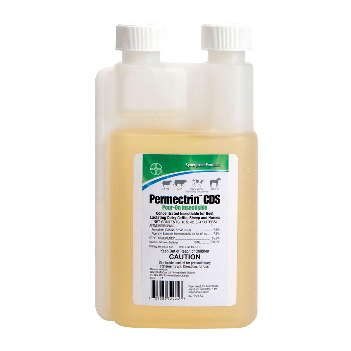 Permectrin CDS Pour-On Insecticide - Houlihan Saddlery LLC