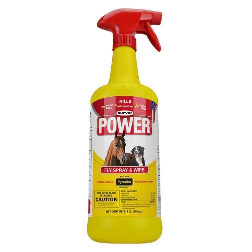 POWER Fly Spray & Wipe - Houlihan Saddlery LLC