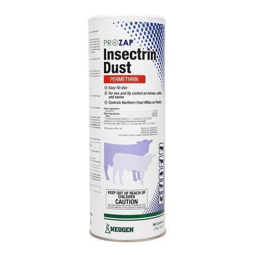 Prozap Insect Control Prozap Insectrin Dust - Livestock Fly Control Neogen Houlihan Saddlery LLC