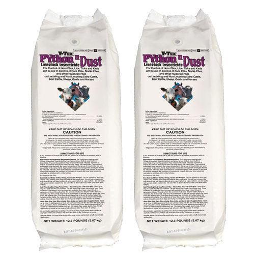 Precision 7 Python Dust PYthon II Insecticide Dust Bag Refill - Livestock Fly Control Y-Tex ...