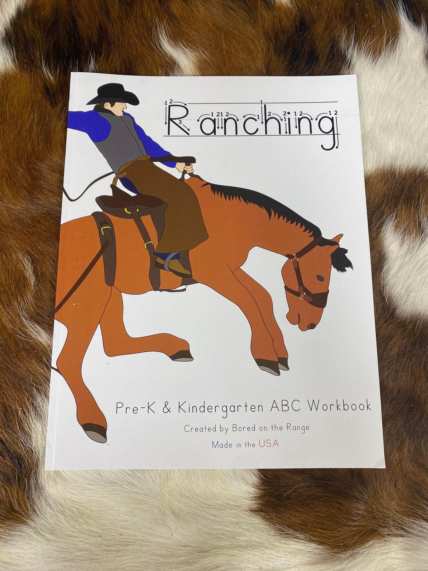 Ranching: Pre-K & Kindergarten ABC Workbook - Houlihan Saddlery LLC