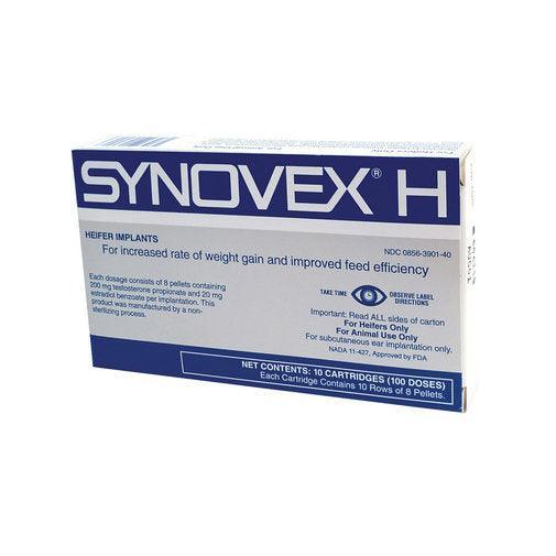 Synovex H Implants for Heifers - Houlihan Saddlery LLC